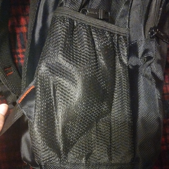 Sleek Black and Gray Backpackwith Laptop Or Tablet Compartment - Picture 11 of 11